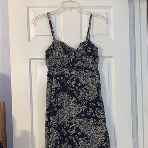 Navy Blue Maxi Dress